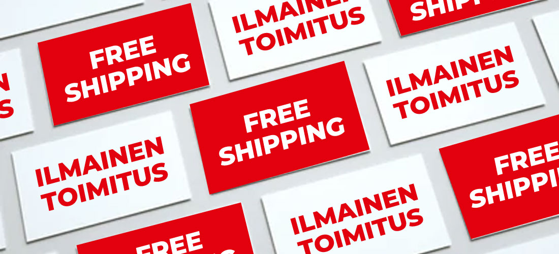 Free shipping for business cards in March 2023